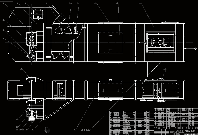 TD650皮带挖斗提升机图纸